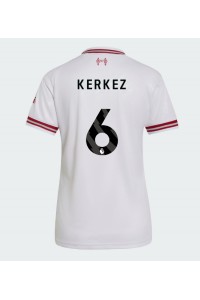 Liverpool Milos Kerkez #6 Fotballdrakt Borte Klær Dame 2026-27 Korte ermer